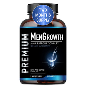 NutraPro Men's Hair Growth bottle front—potential support for fuller hair.
