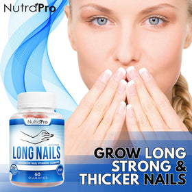 NutraPro nails appear glossy after using the gummies
