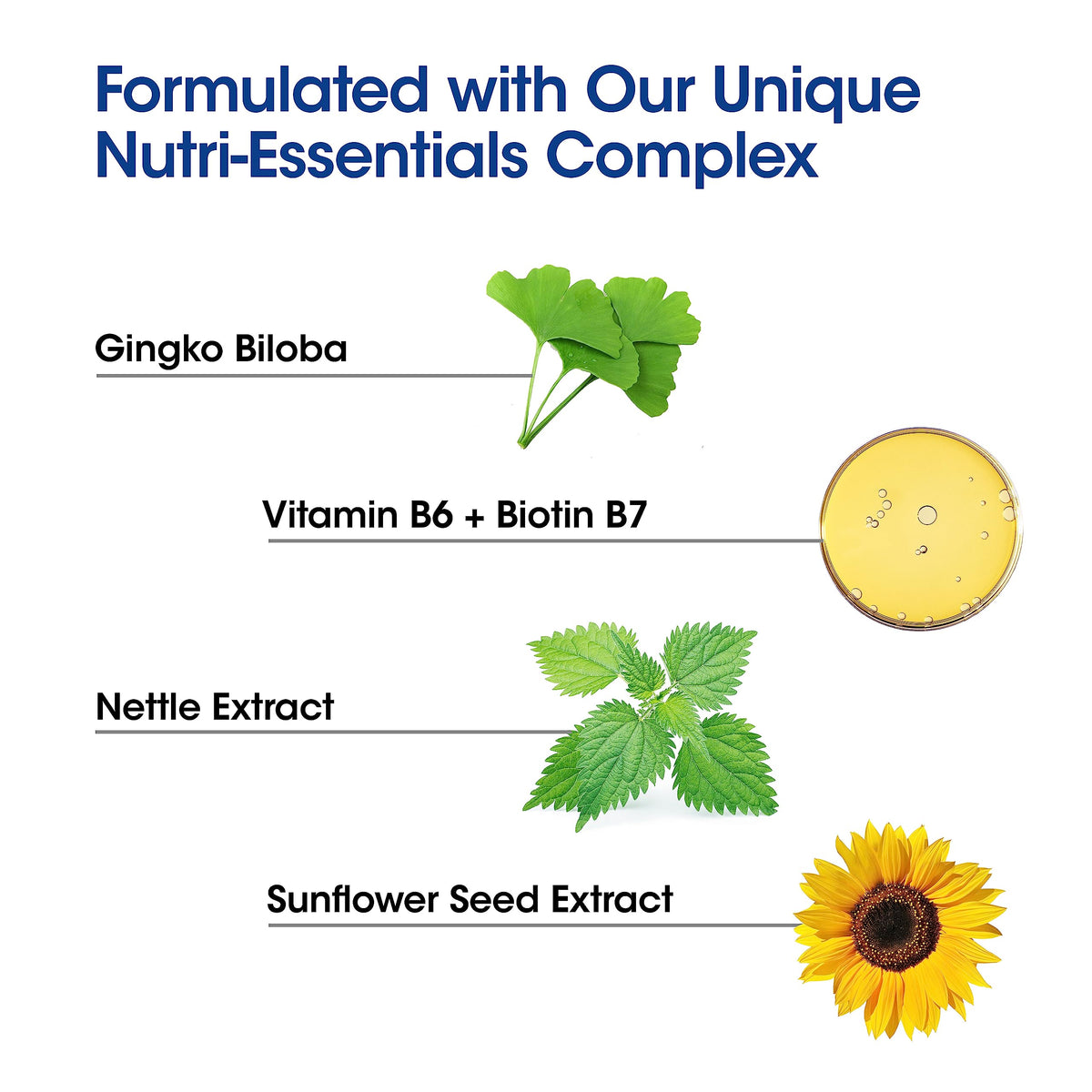 Nutri-Ox system packaging flatlay showing full hair care routine.
