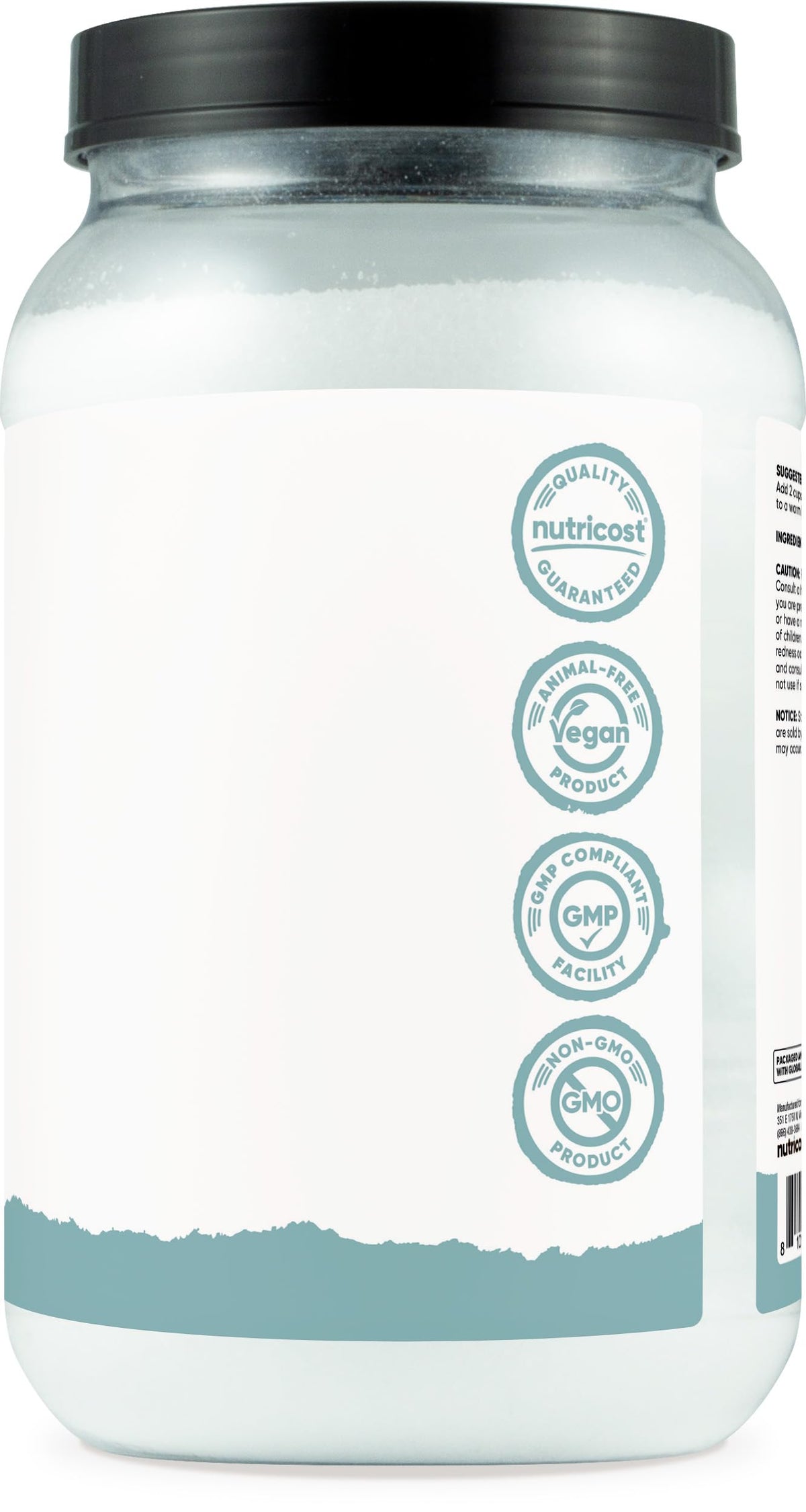 Nutricost Essentials Epsom salt lab-testing certificate image for quality