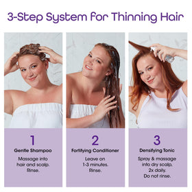 Dispense pump close-up for easy application with Nutri-Ox conditioner.