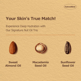 Creamy balm texture swatch ready for hands or lips hydration
