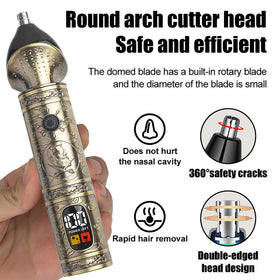 NuvaConx Trimmer Kit ergonomic grip for comfortable handling.