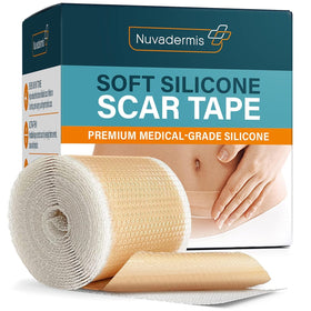 NUVADERMIS surgeon-formulated scar tape signals professional-grade care