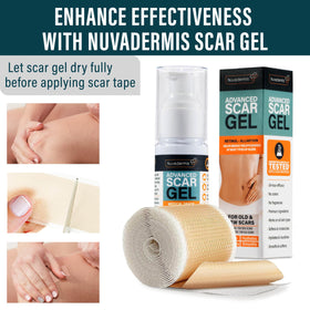 NUVADERMIS wear 24-hours comfort on skin areas