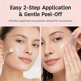 Nuvie collagen mask deep-hydration nourishes skin overnight.