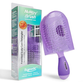 NuWay TravelC vented brush enabling fast detangling and airflow