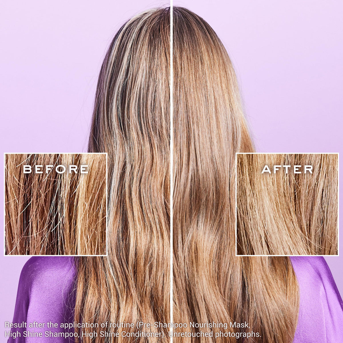 Nuxe Hair Prodigieux bottle-splash highlights hydration and radiant shine
