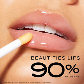 Nuxe Reve de Miel with Vitamin E nourishes lips.