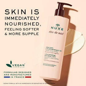 Nuxe Rêve de Miel texture quickly absorbed for a non-greasy finish