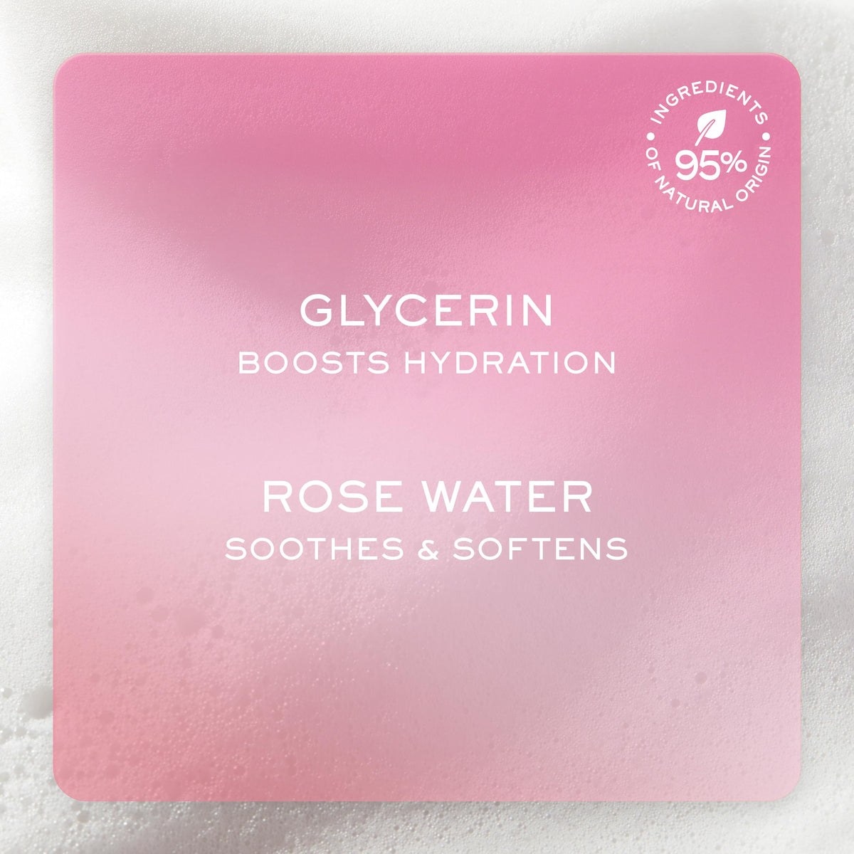 Nuxe Very Rose cleansing foam pump dispense simplifies daily skincare routine.