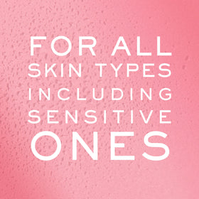 NUXE Very Rose toner bottle label emphasizes vegan, dermatological-tested formulation.