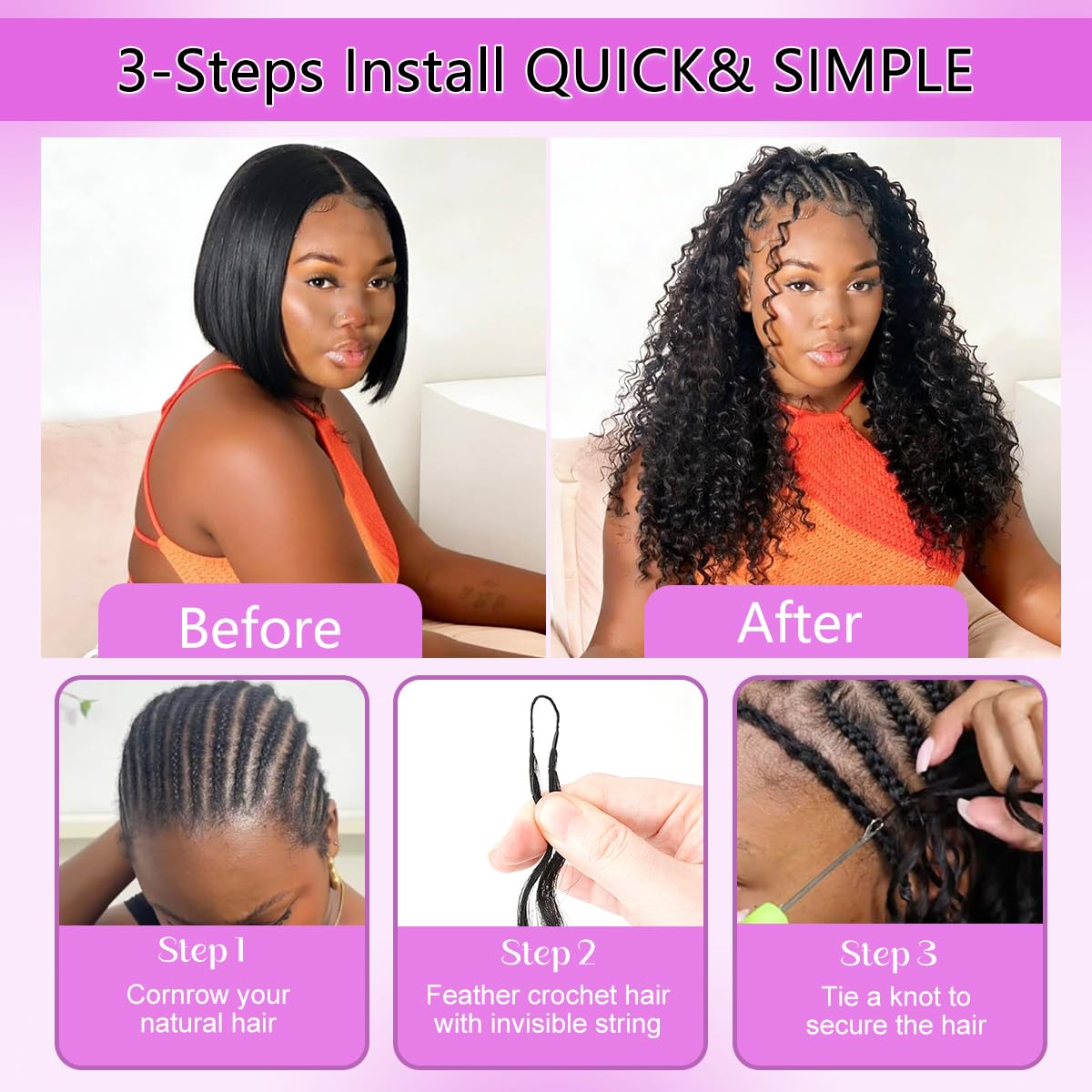 Nvnvdij soft shine extensions stay glossy with proper care
