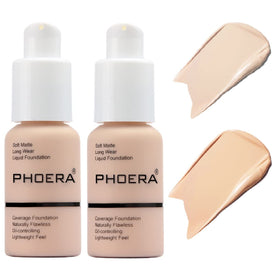 Nvyue PHOERA foundation 101 Porcelain bottle offers smooth, natural coverage for mature skin.
