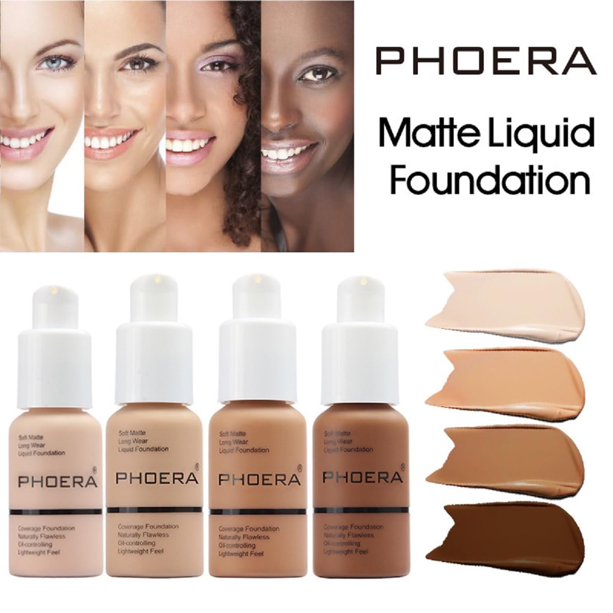 nvyue PHOERA foundation two-pack packaging offers value and convenience.