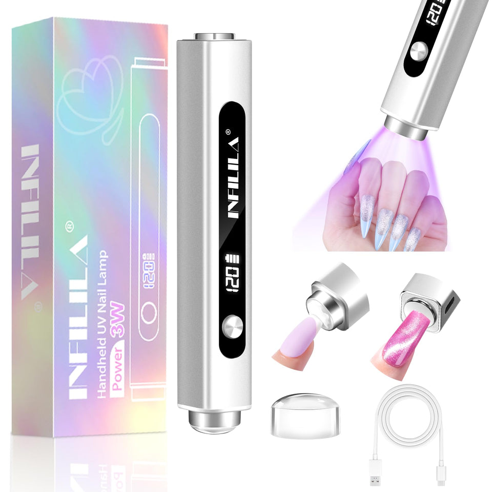 NXJ INFILILA cat eye magnet with UV lamp for magnetic gel nails