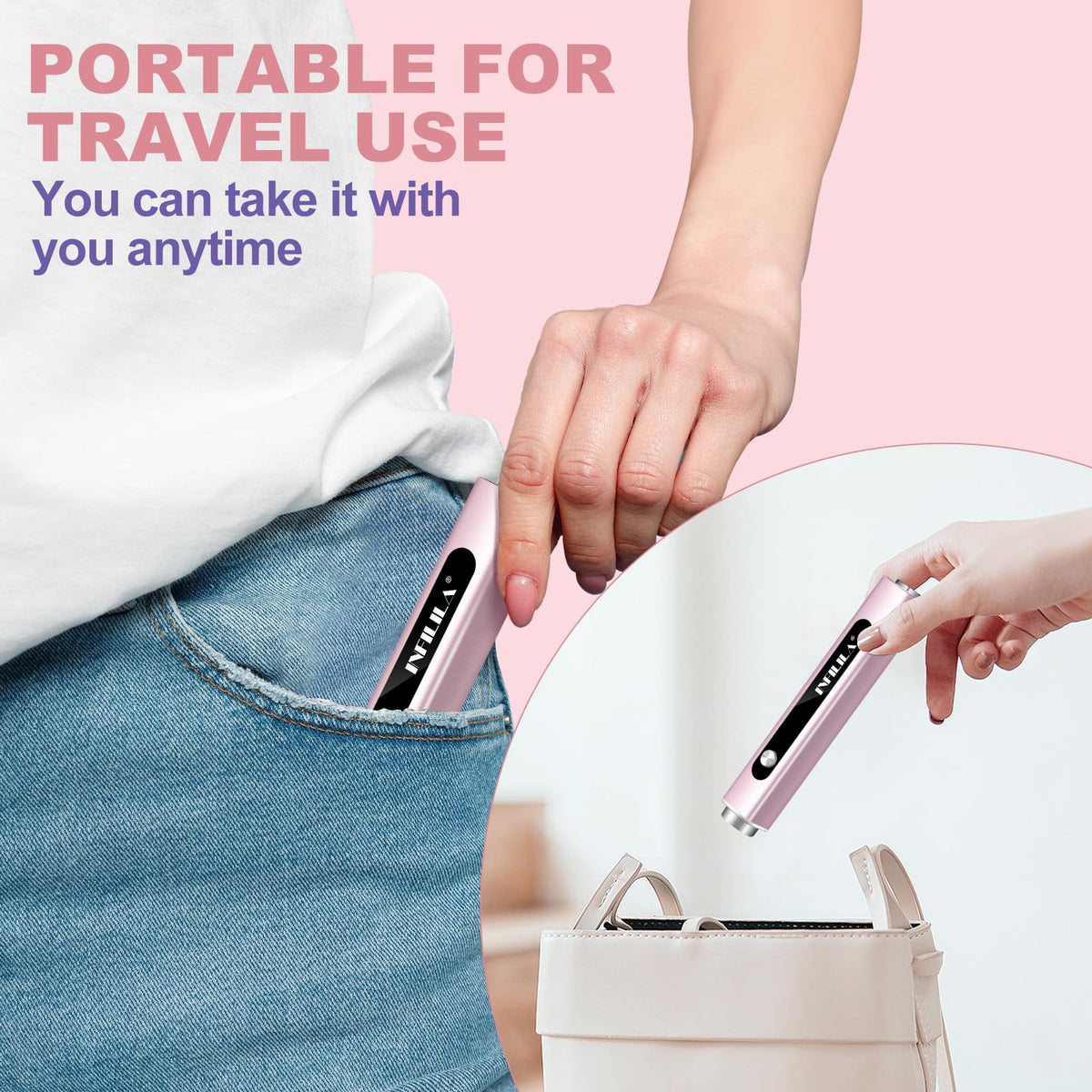 NXJ INFILILA compact handheld tool for travel and home use.