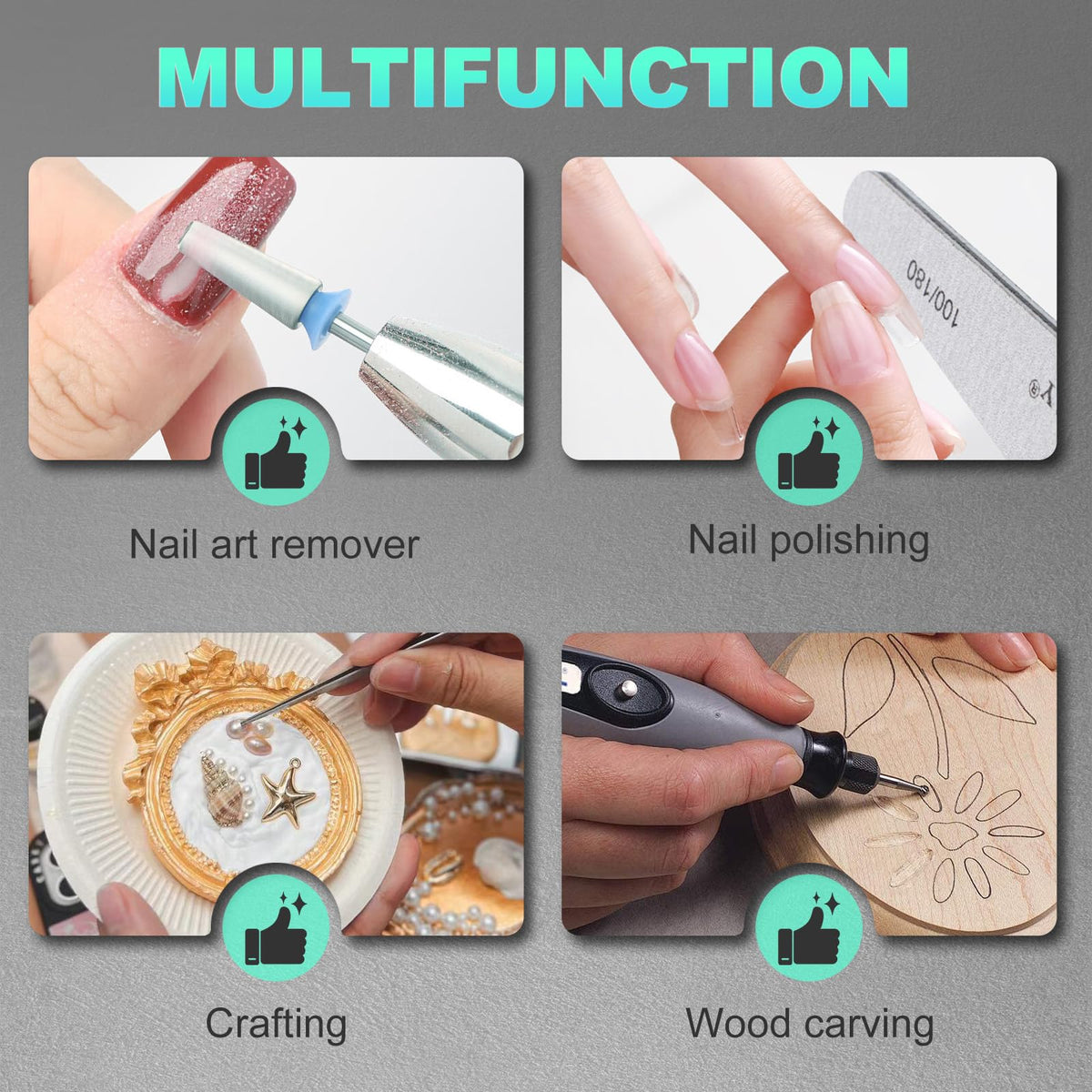 NXJ INFILILA supports acrylic, gel, and dip powder dust management at the station