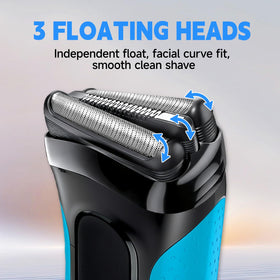 NXPPYY advanced mesh foil for smoother skin contact during shaving.