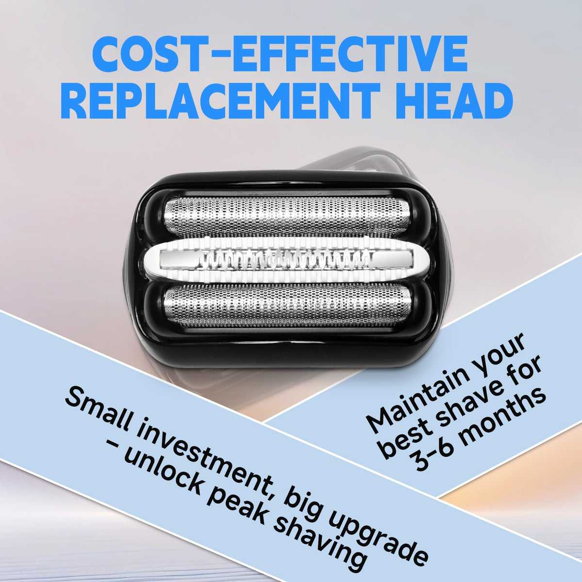 NXPPYY replacement heads pack supports routine maintenance.