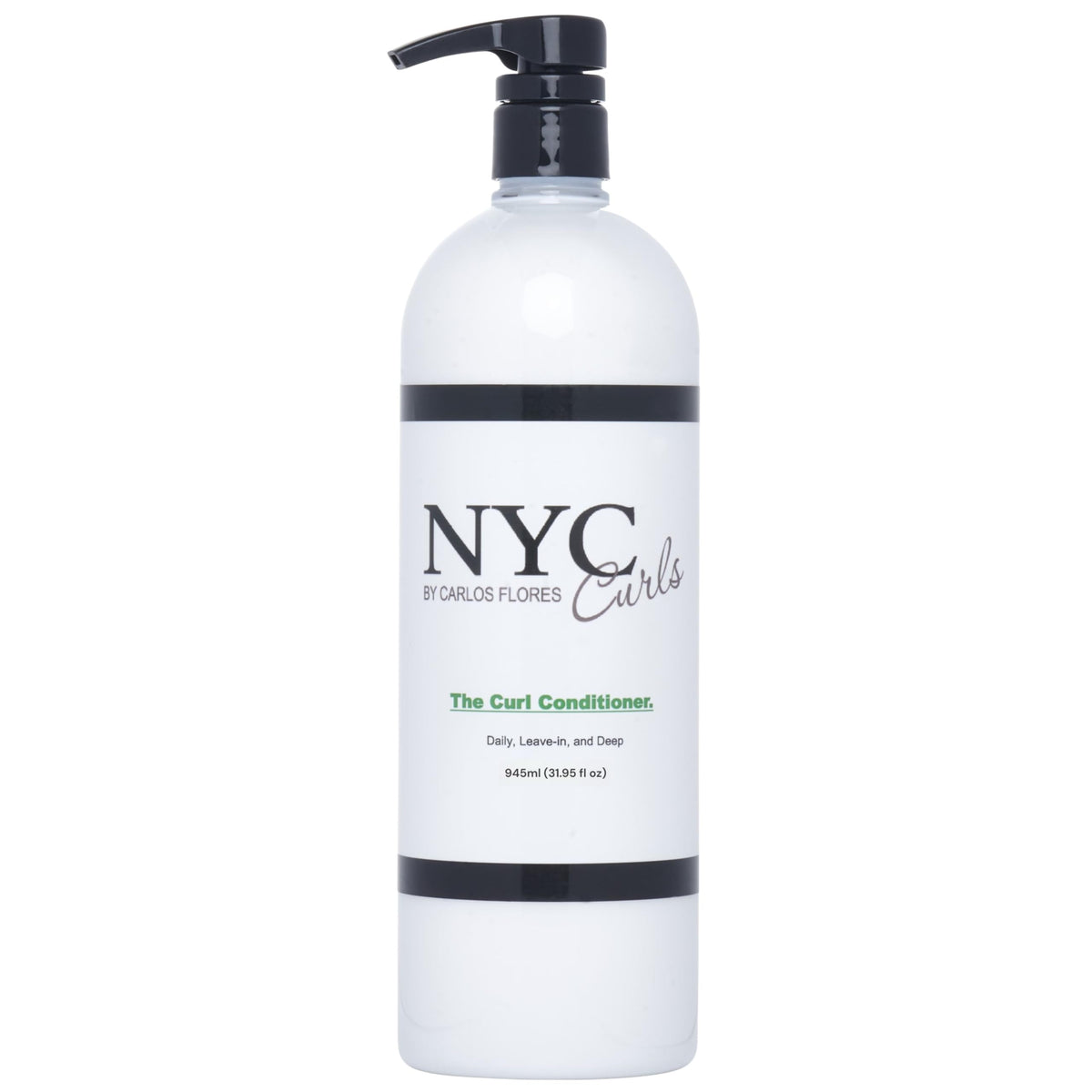 NYC Curls The Curl Conditioner bottle showcasing bamboo scent and detangling slip.