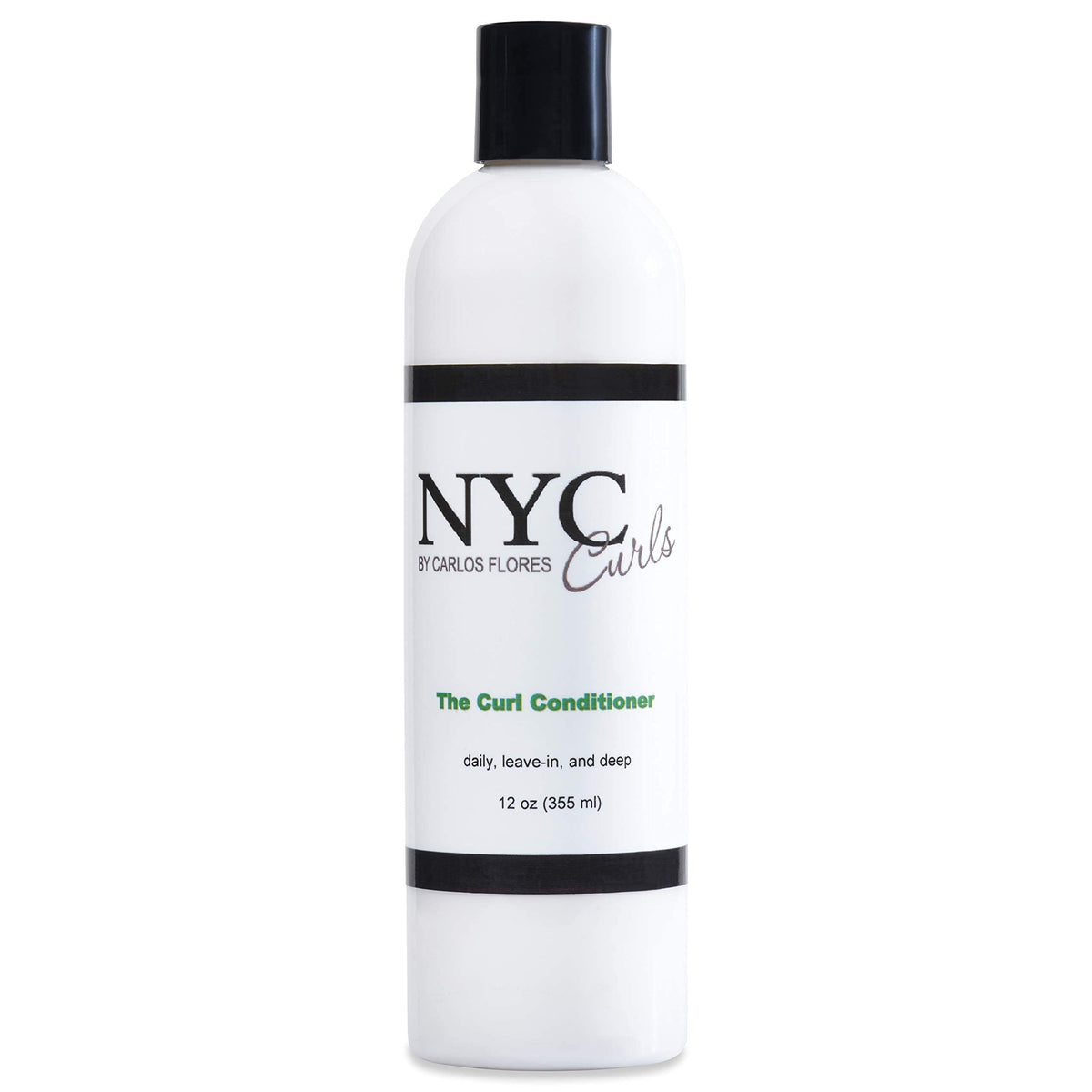NYC Curls The Curl Conditioner bottle front, silicone-free formula for all curl types
