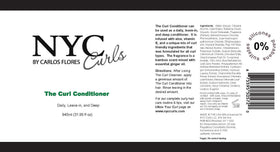 NYC Curls The Curl Conditioner three-in-one bottle for daily care, leave-in, and deep conditioning.