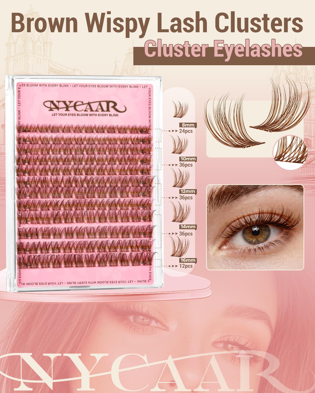 NYCAAR DCurl lashes extension adds lift