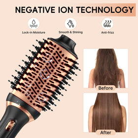 Nycoba Hair Dryer Brush Set salon-like finish at home.
