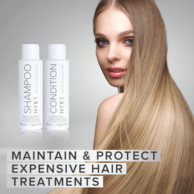 NYK1 Extensions visual: bonds stay secure, hair stays soft.