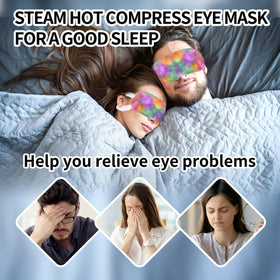 NyLeabon soft-fabric eye mask close-up emphasizes gentle comfort.