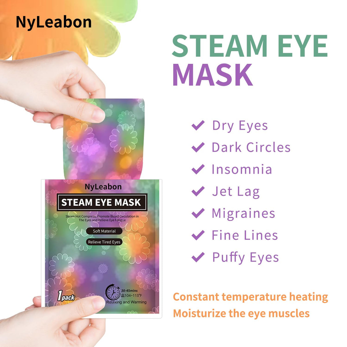 NyLeabon travel-compact masks ideal for planes and commutes.