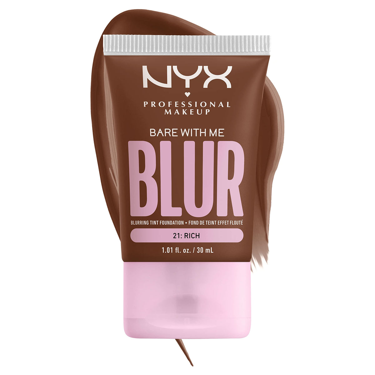 NYX Bare With Me Blur Tint ingredients glycerin and niacinamide for skin feel care
