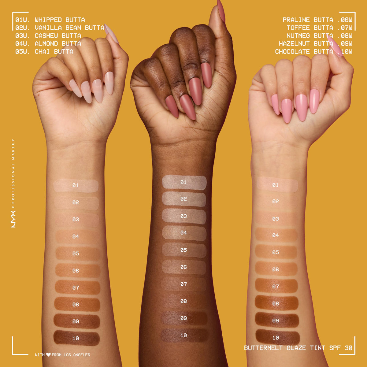 NYX Buttermelt Glaze 12 hour wear maintains glow through day