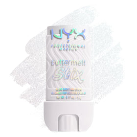Nyx Buttermelt Glaze Stix packaging for on-the-go glow