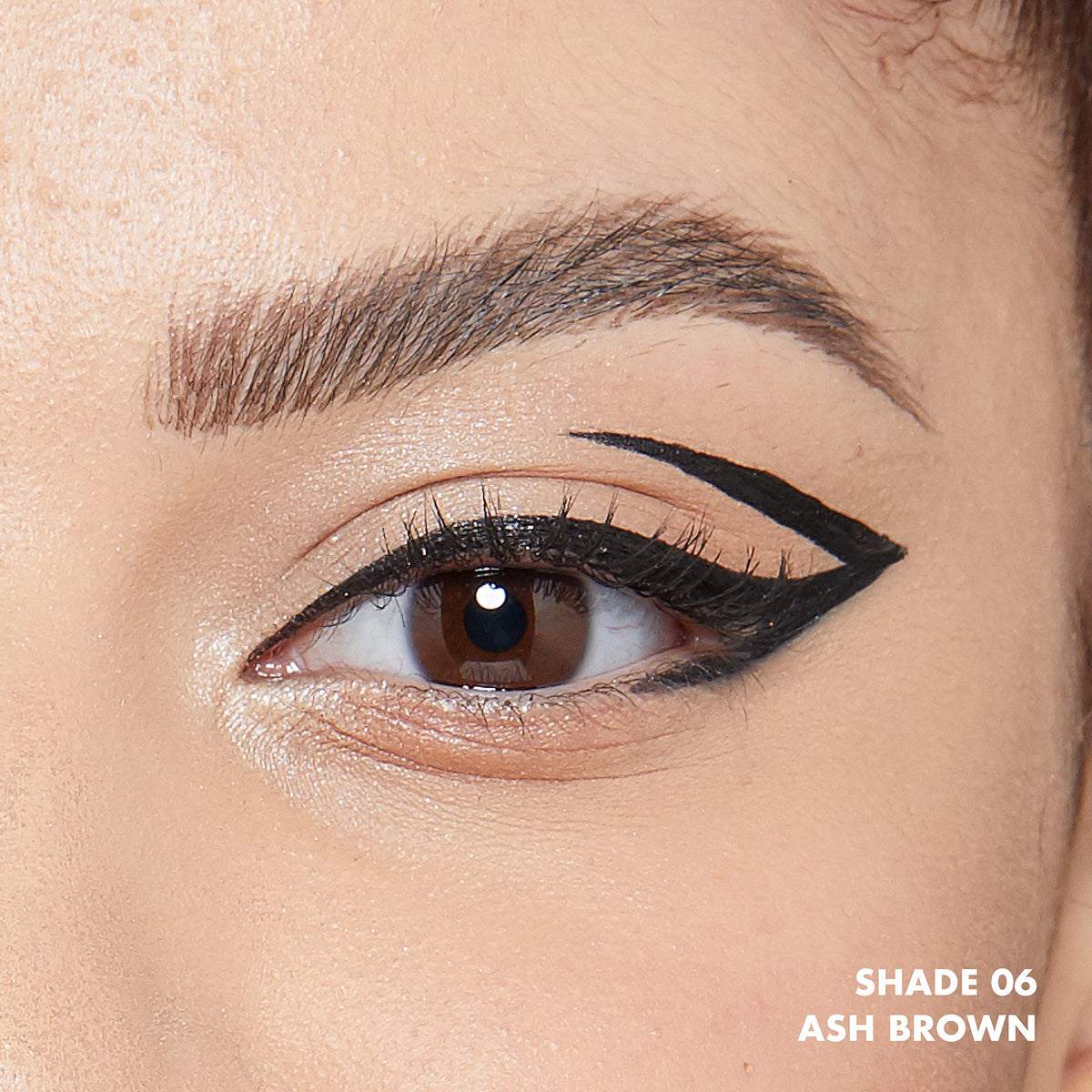 NYX Lift and Snatch eyebrow tint pen ash brown cruelty-free branding and packaging.
