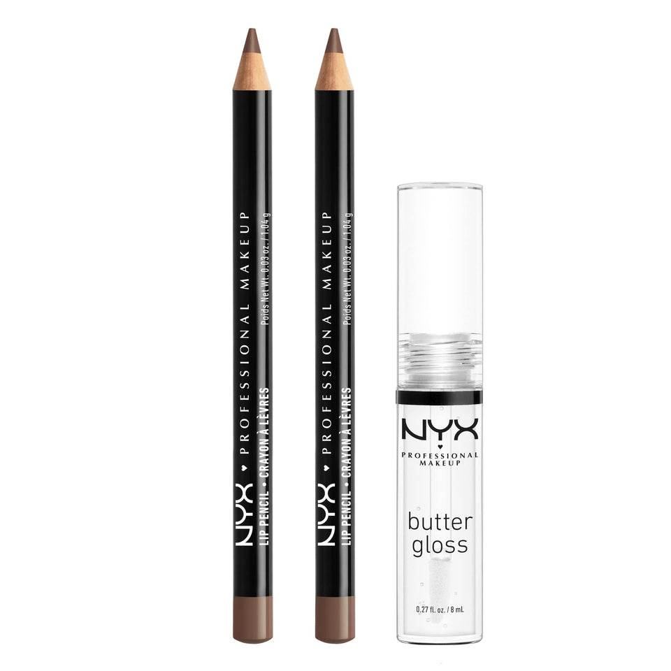 Nyx Slim Lip Pencil Espresso close-up for precise definition and long-lasting color.