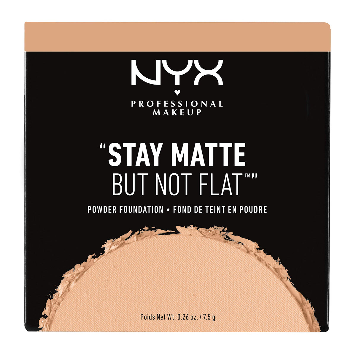 NYX Stay Matte finish helps set makeup for longer wear.