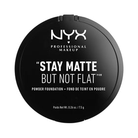 NYX Stay Matte powder foundation sponge for fuller coverage when dampened.