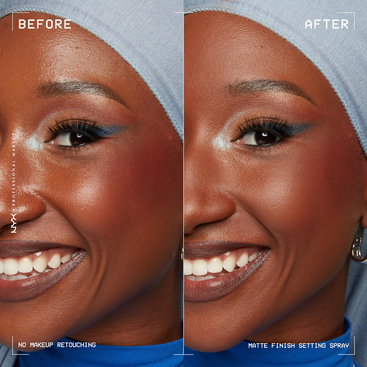 NYX vegan cruelty-free logo on packaging signals ethical, animal-friendly beauty.