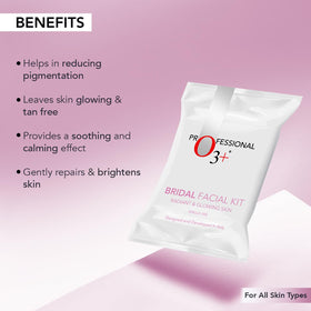O3+ Bridal Facial Kit step-6 image for moisturized, glowing skin