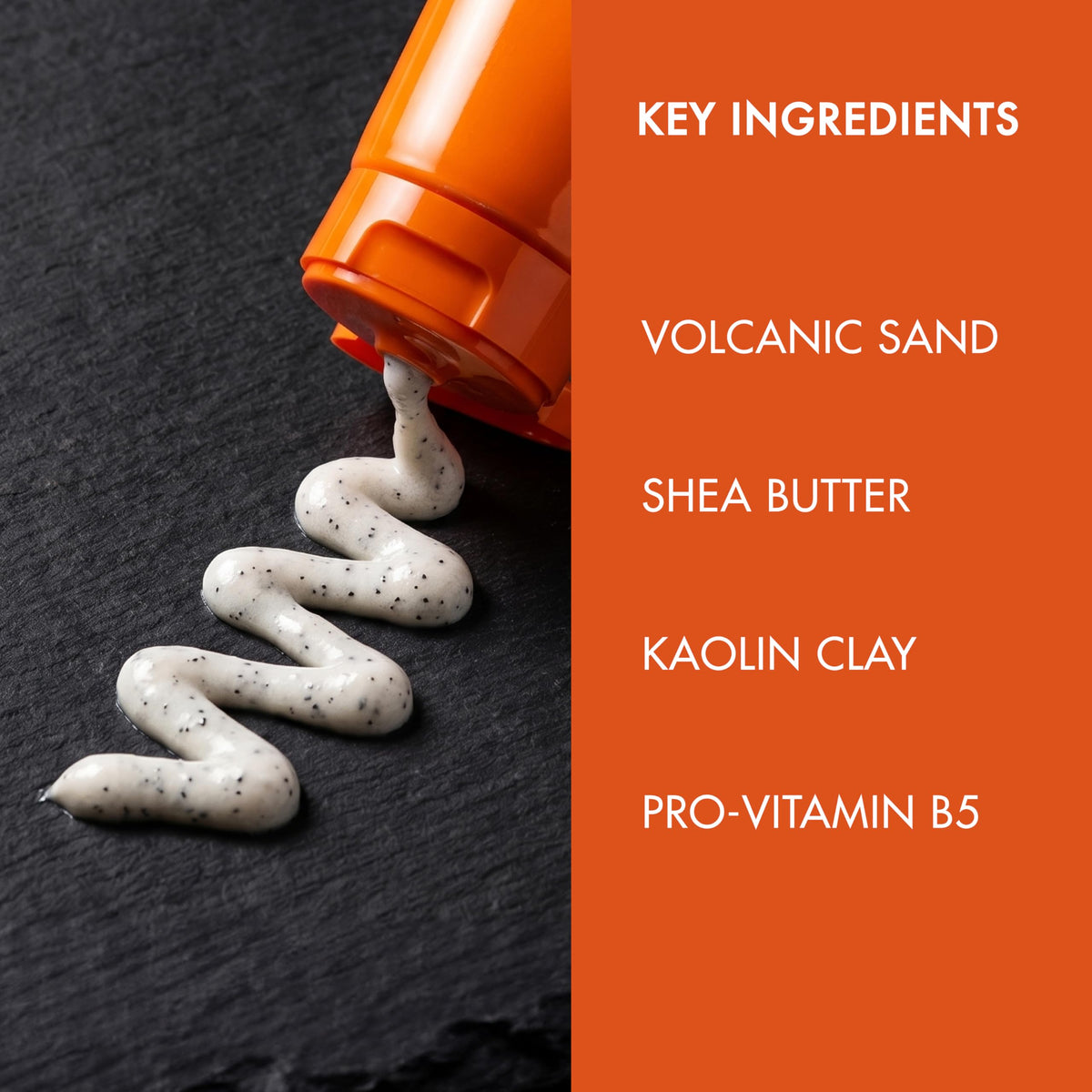 Exfoliation and oil-control focus on pores with volcanic sand