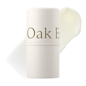 Oak Essentials Conditioning Lip Balm packaging closeup showing premium branding