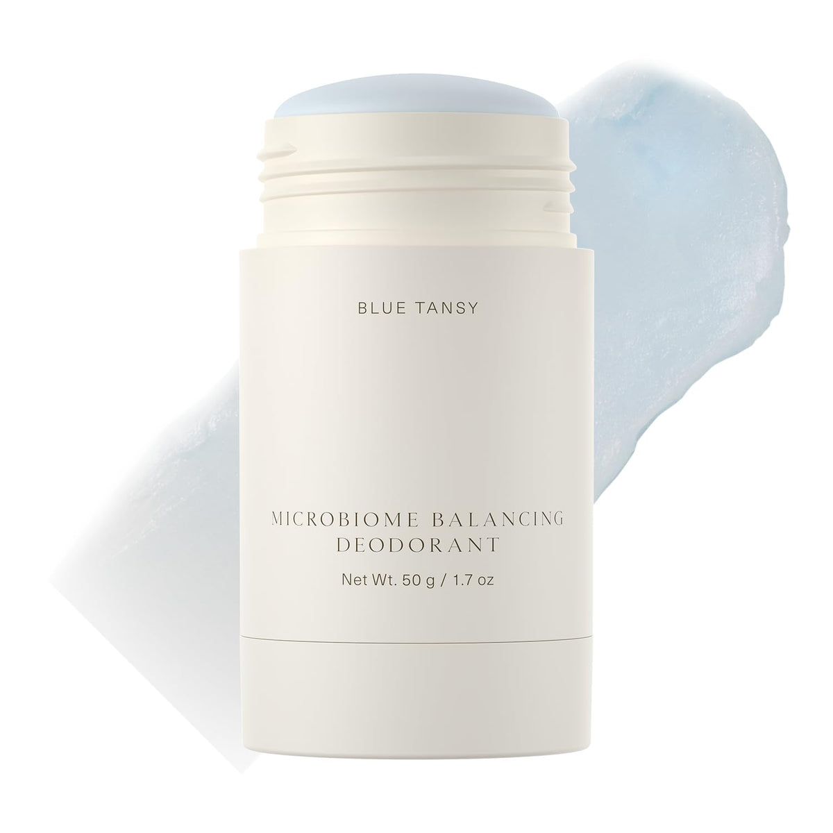 Oak Essentials Microbiome Balancing Deodorant bottle with smooth glide for sensitive skin.