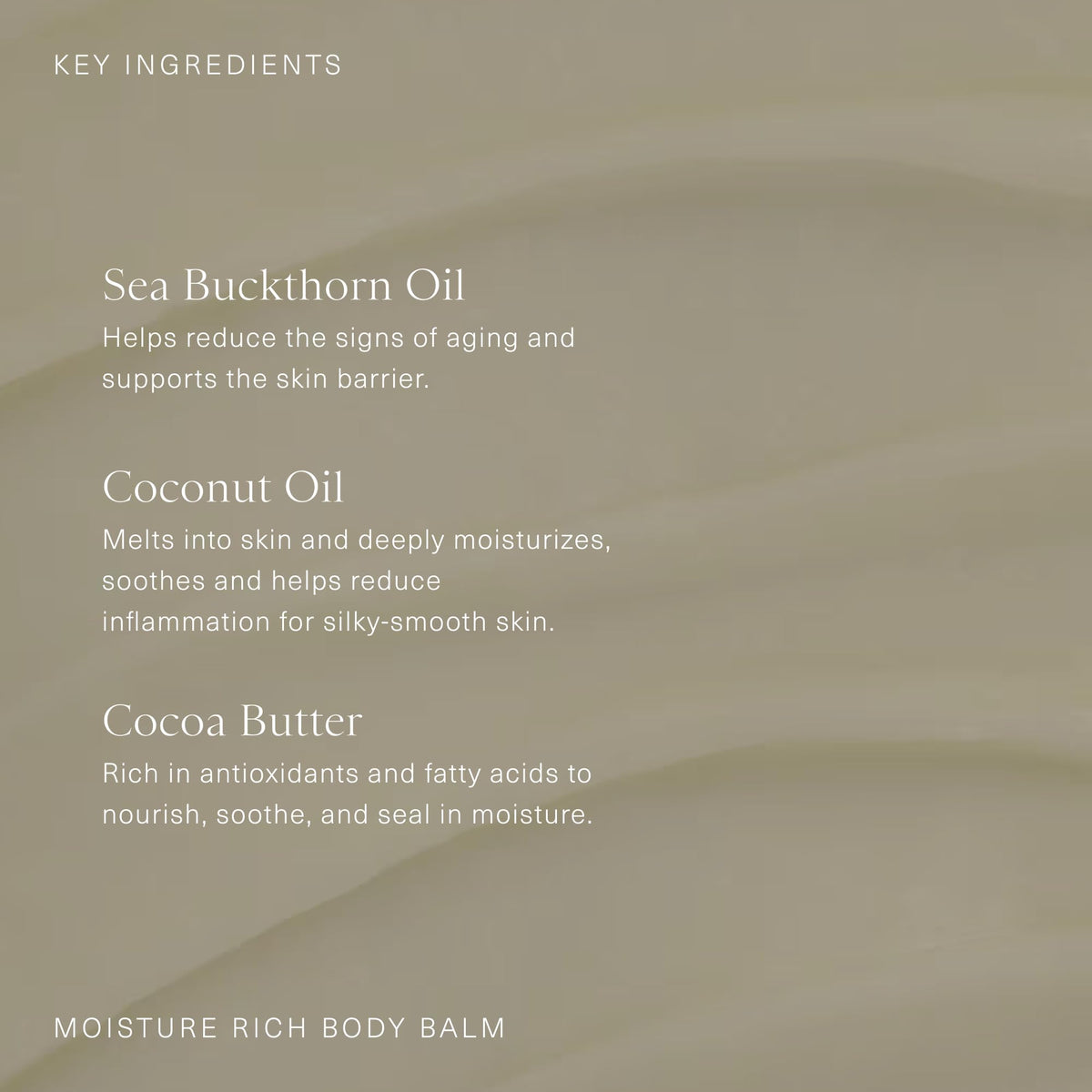 Nightly routine application shows overnight moisture support.