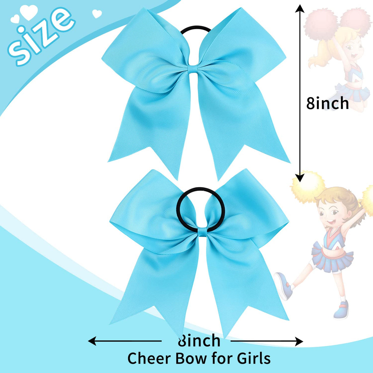 OAOLEER ponytail holder back strap keeps hairstyle neat during routines