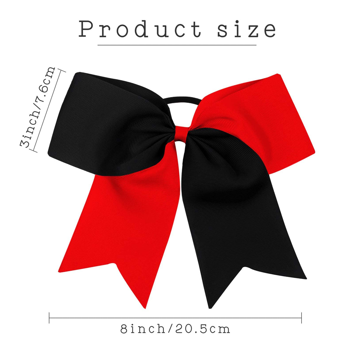 OAOLEER jumbo bow adds bold color to team uniforms in action