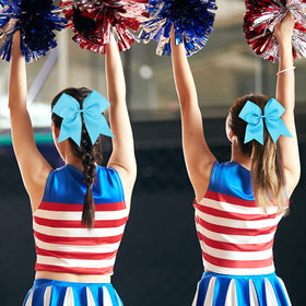 OAOLEER cheer bows suit practices, games, and special events