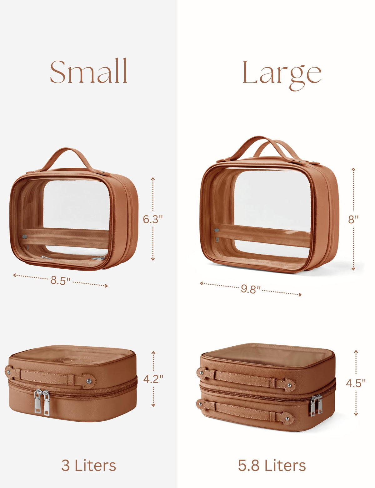 Oaque saffiano faux leather construction for durability and easy cleaning.