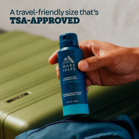 Oars + Alps aluminum-free deodorant formula avoids white stains while remaining effective.